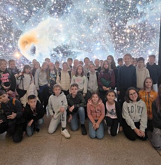 Třídy 5. A a 5. C dobyly vesmír v Praze!