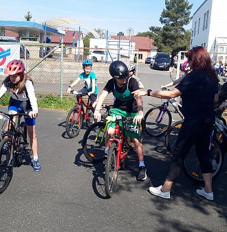 Dvě třetí místa pro „Tyršovku“ v dopravní soutěži mladých cyklistů