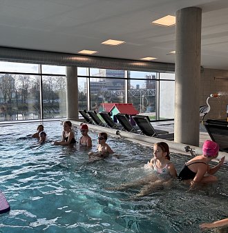 Návštěva nového bazénu v Nymburce