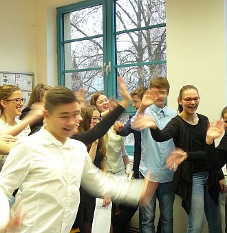 Videokonferenci s ruskými žáky z Mytišči
