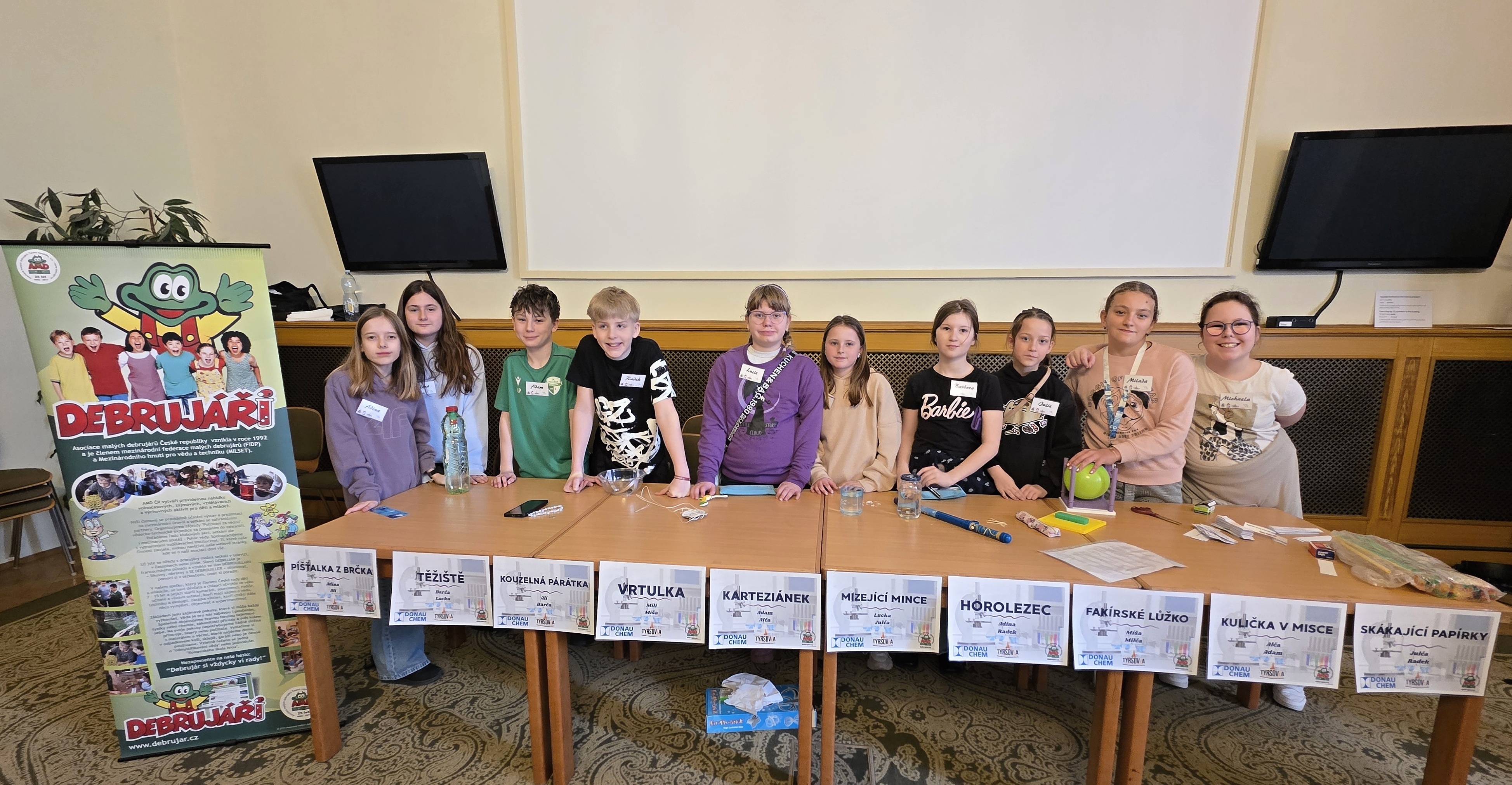 ZŠ Tyršova reprezentovala školu na republikovém festivalu Týden mozku 2026