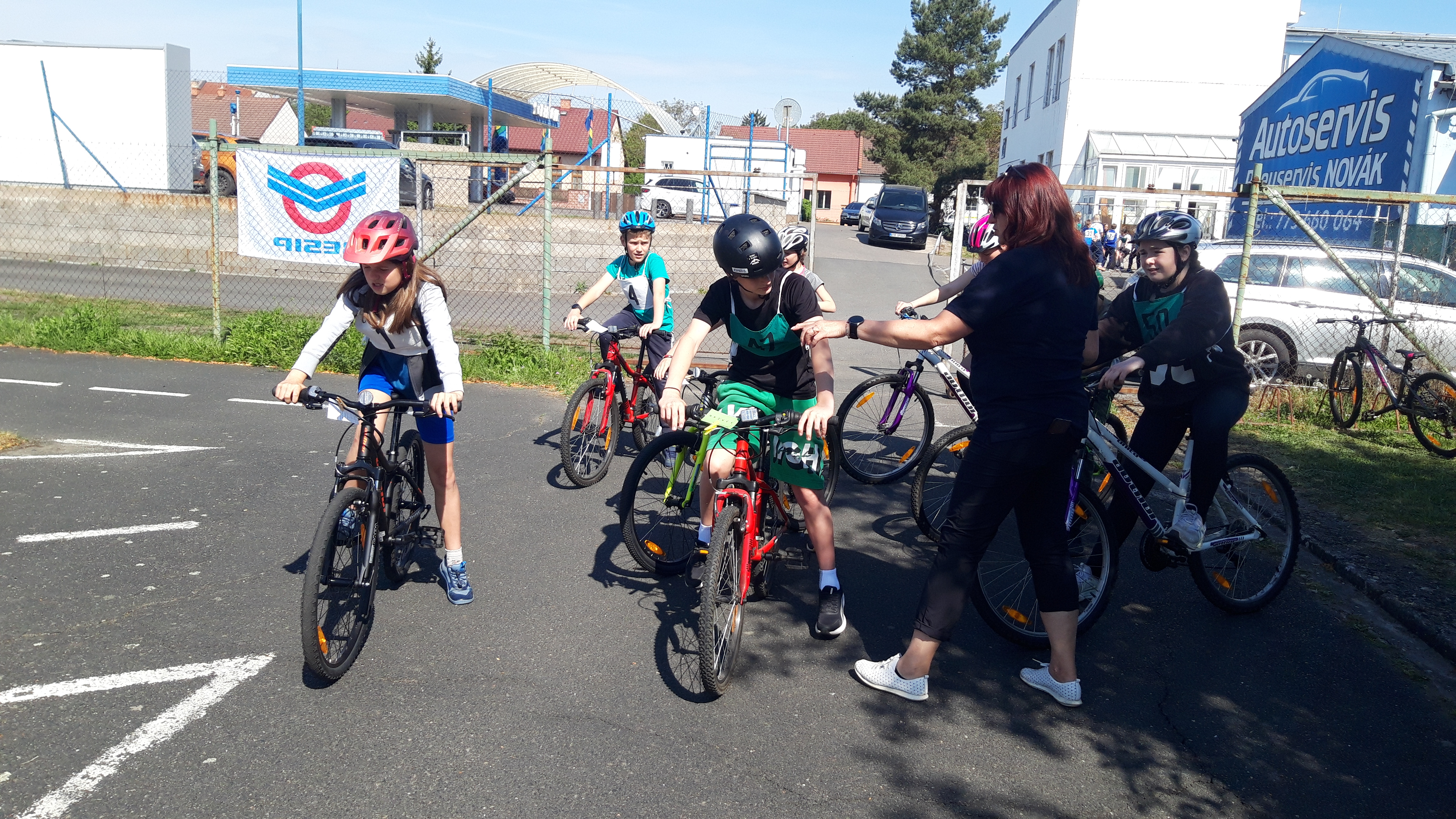 Dvě třetí místa pro Tyršovku v dopravní soutěži mladých cyklistů