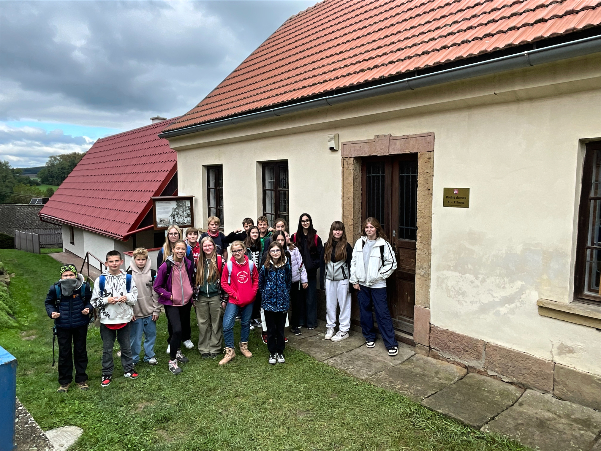 Výlet do Miletína, rodného města K. J. Erbena